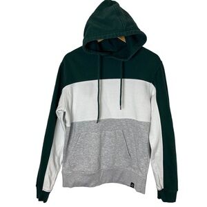 Pull & Bear Hoodie Size Small Tri Colored Unisex Casual Fall Fashion